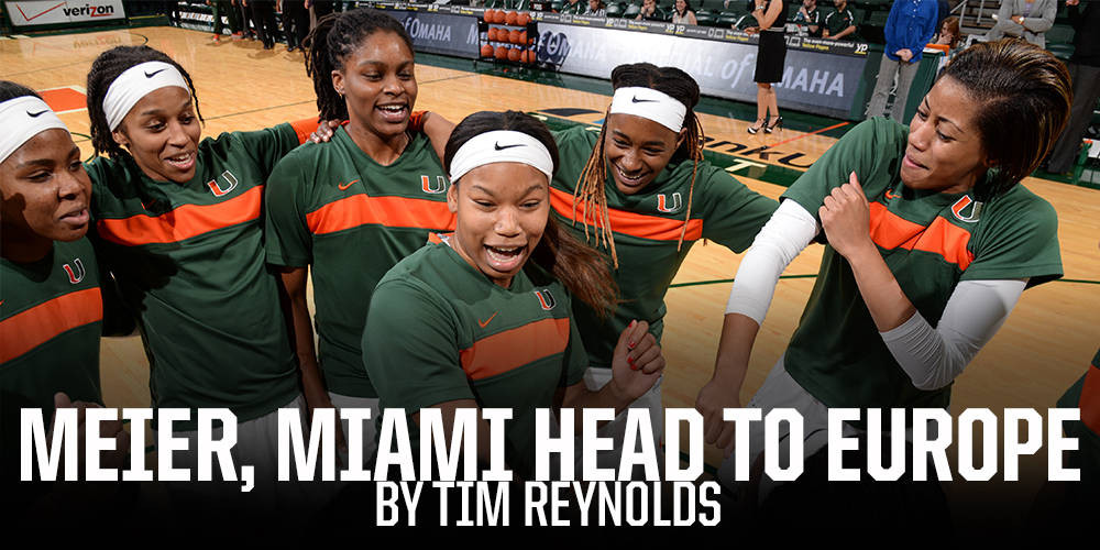 Meier, Miami head to Europe