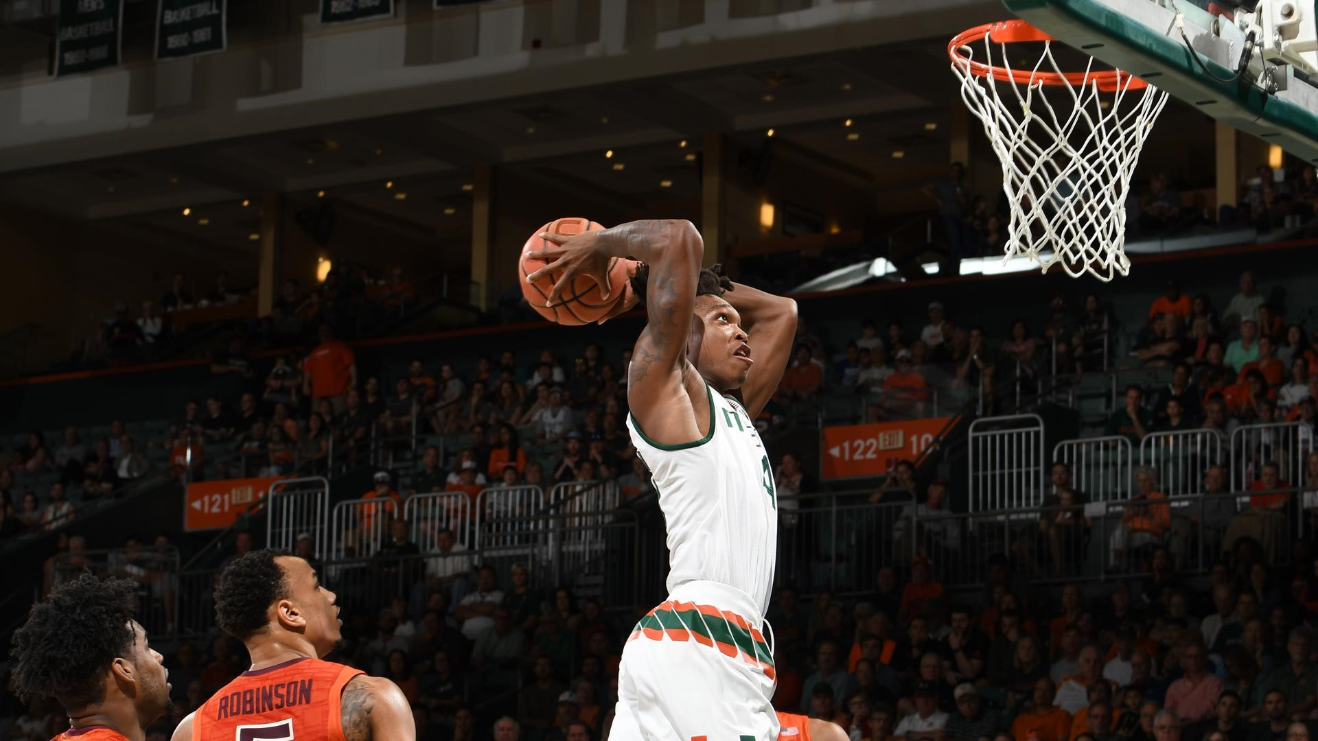 Canes Edge Virginia Tech On Senior Day, 69-68