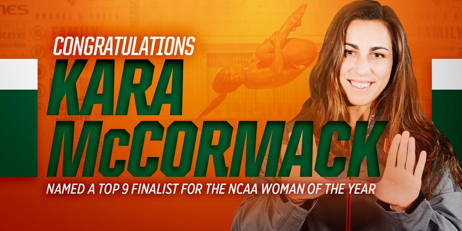 McCormack Selected as a Finalist for the 2016 NCAA Woman of the Year Award