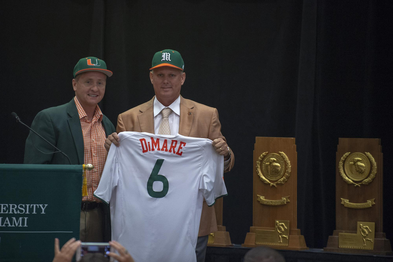 DiMare Introduced as Head Baseball Coach