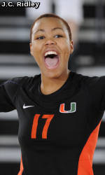No. 20 Miami Volleyball to Play on ESPNU