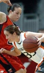 Hurricanes Come Up Short in 70-65 Decision over No. 20 Maryland
