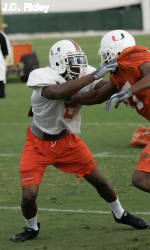 Defense Shines in Sixth Practice
