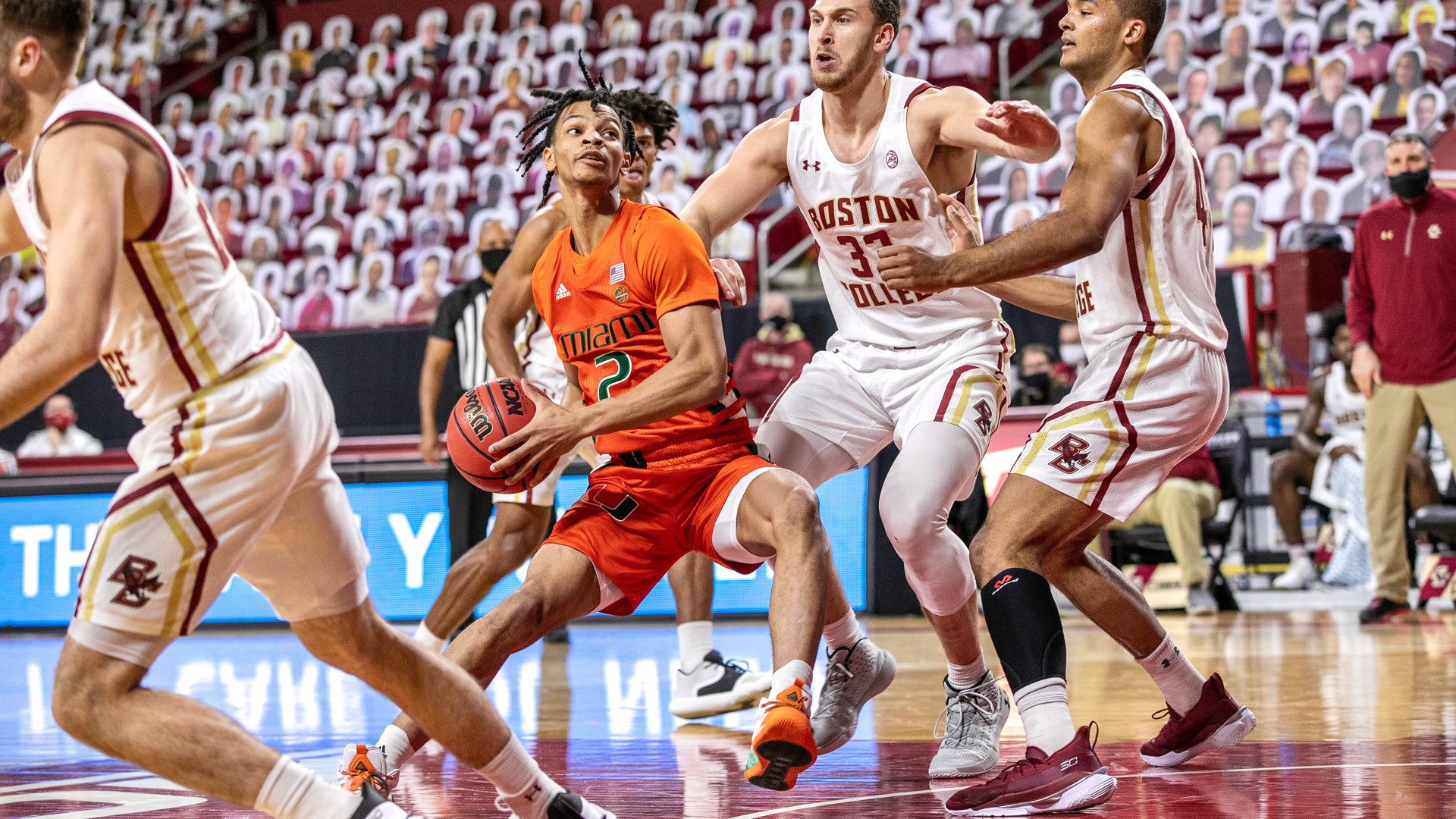 MBB Falls at Boston College