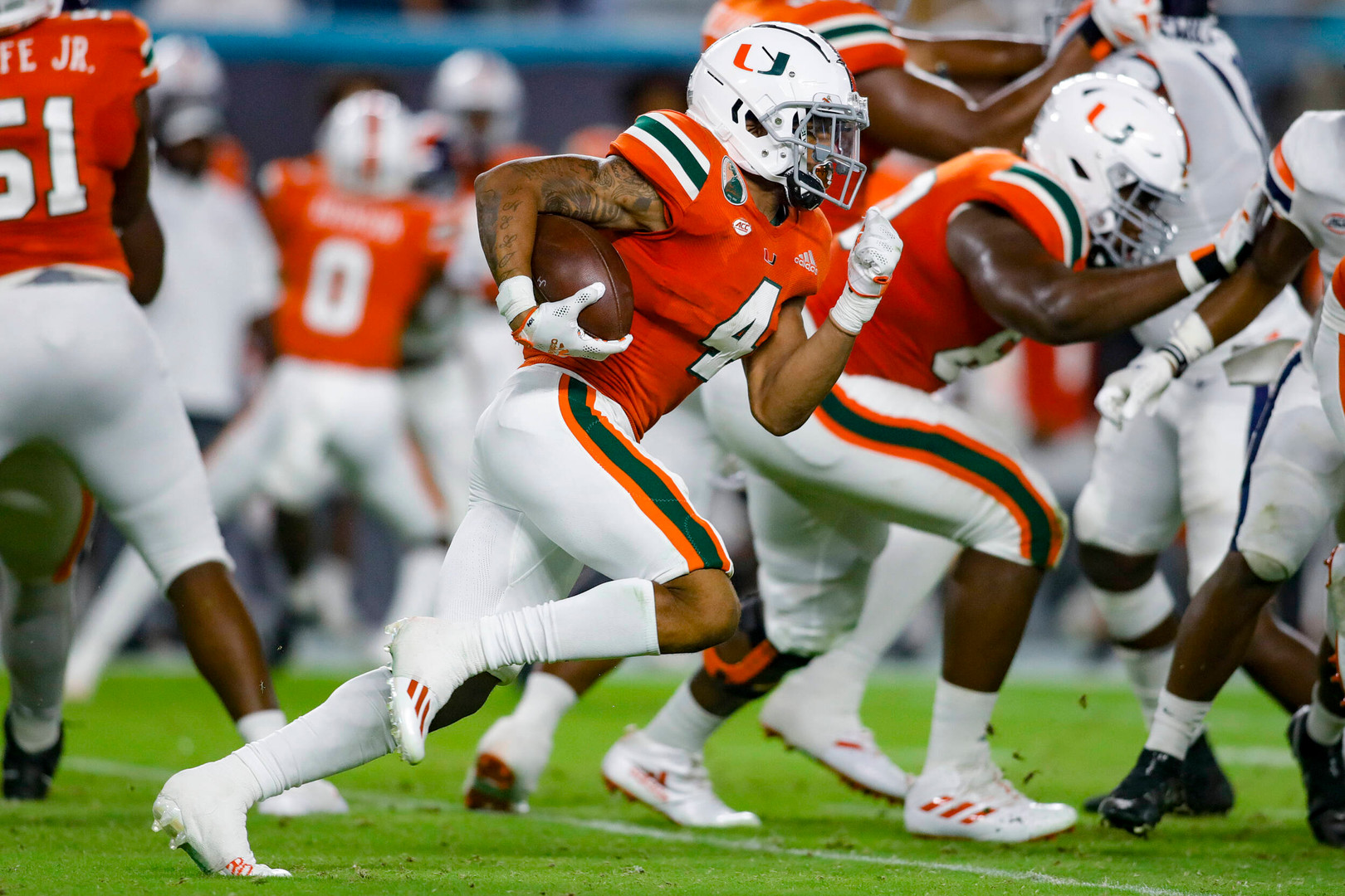 Photo Gallery: Canes Football vs Virginia