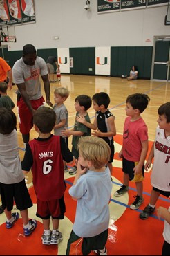 Jim Larranaga &acirc;?oeBack to School&acirc;?? Basketball Clinic