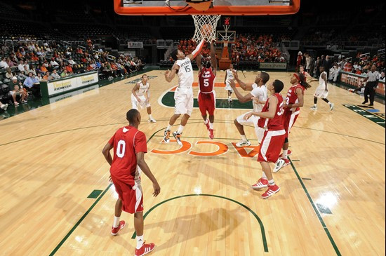 2012 Miami Hurricanes Men's Basketball vs Florida Southern