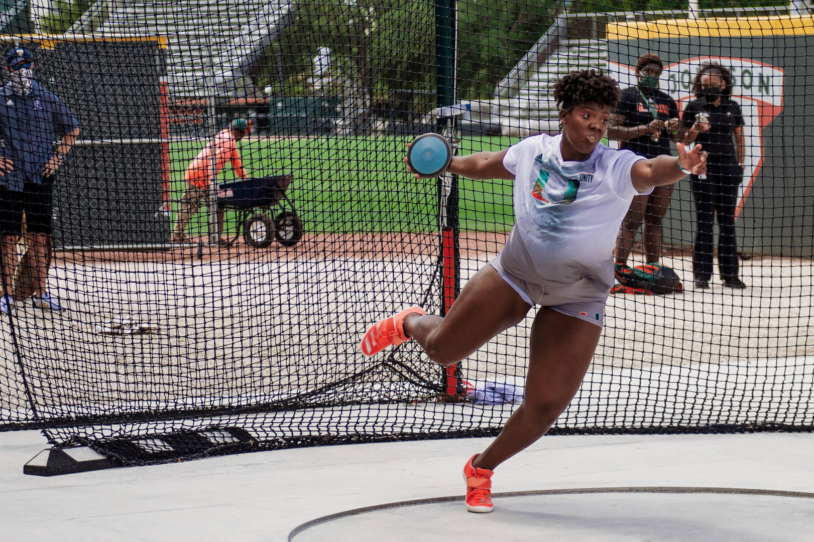 Rashid Breaks Discus Program Record in Outdoor Opener