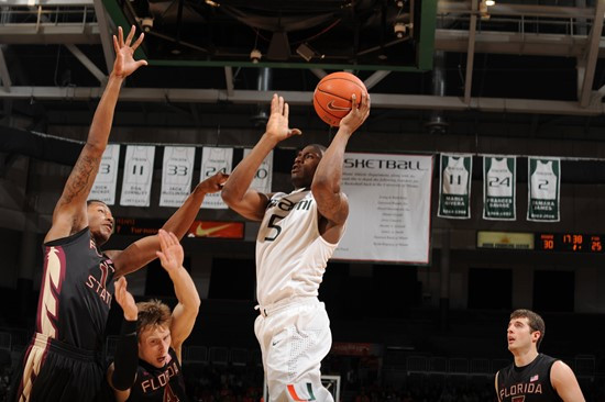 2012 Miami Hurricanes Men's Basketball vs Florida State