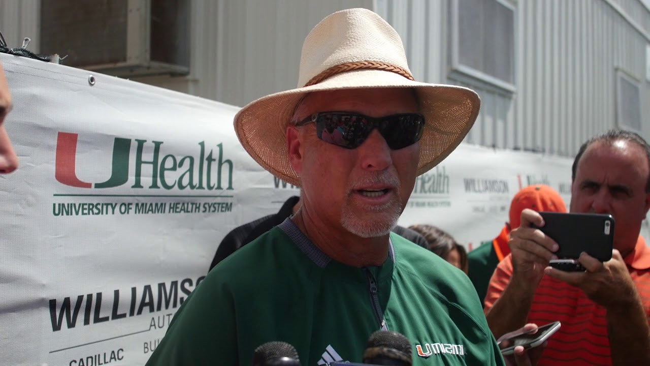 Mark Richt | Post Practice Interview | 8.22.2017