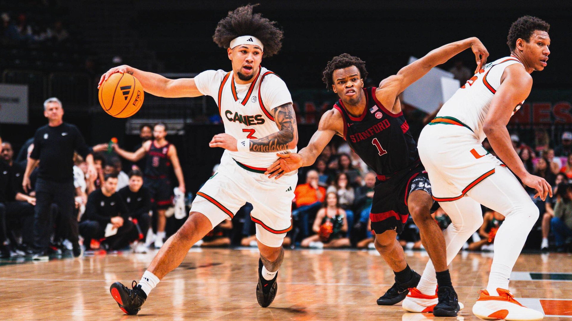 Hurricanes Rally to Defeat Stanford, 79-70
