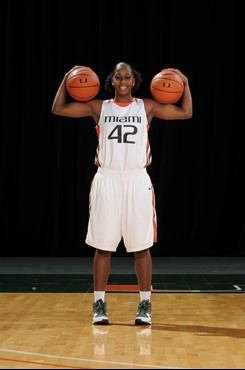 2010-11 Miami Hurricanes Women's Basketball Photo Day