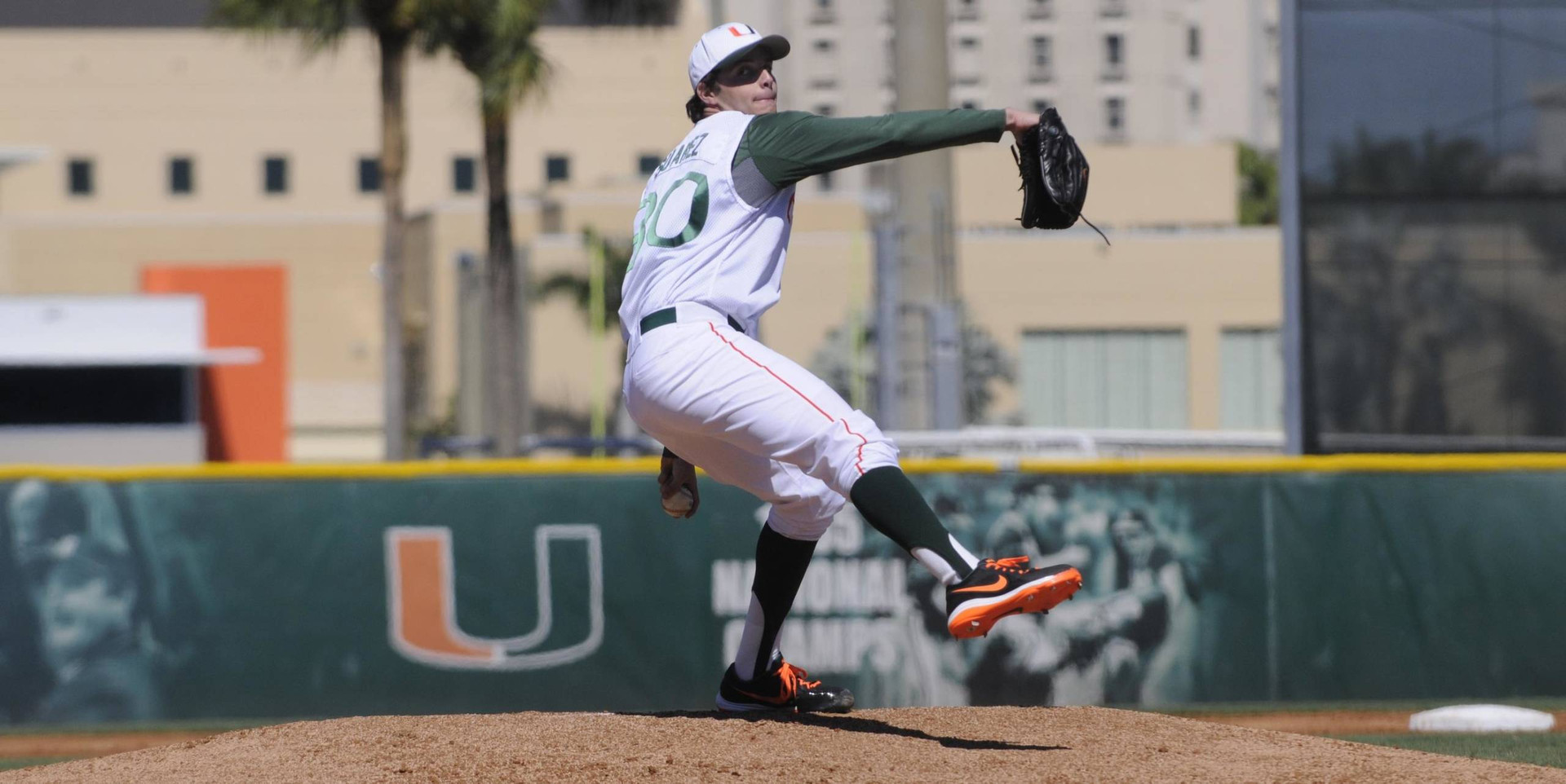 Suarez, No. 24 Miami Take Series Finale 5-3