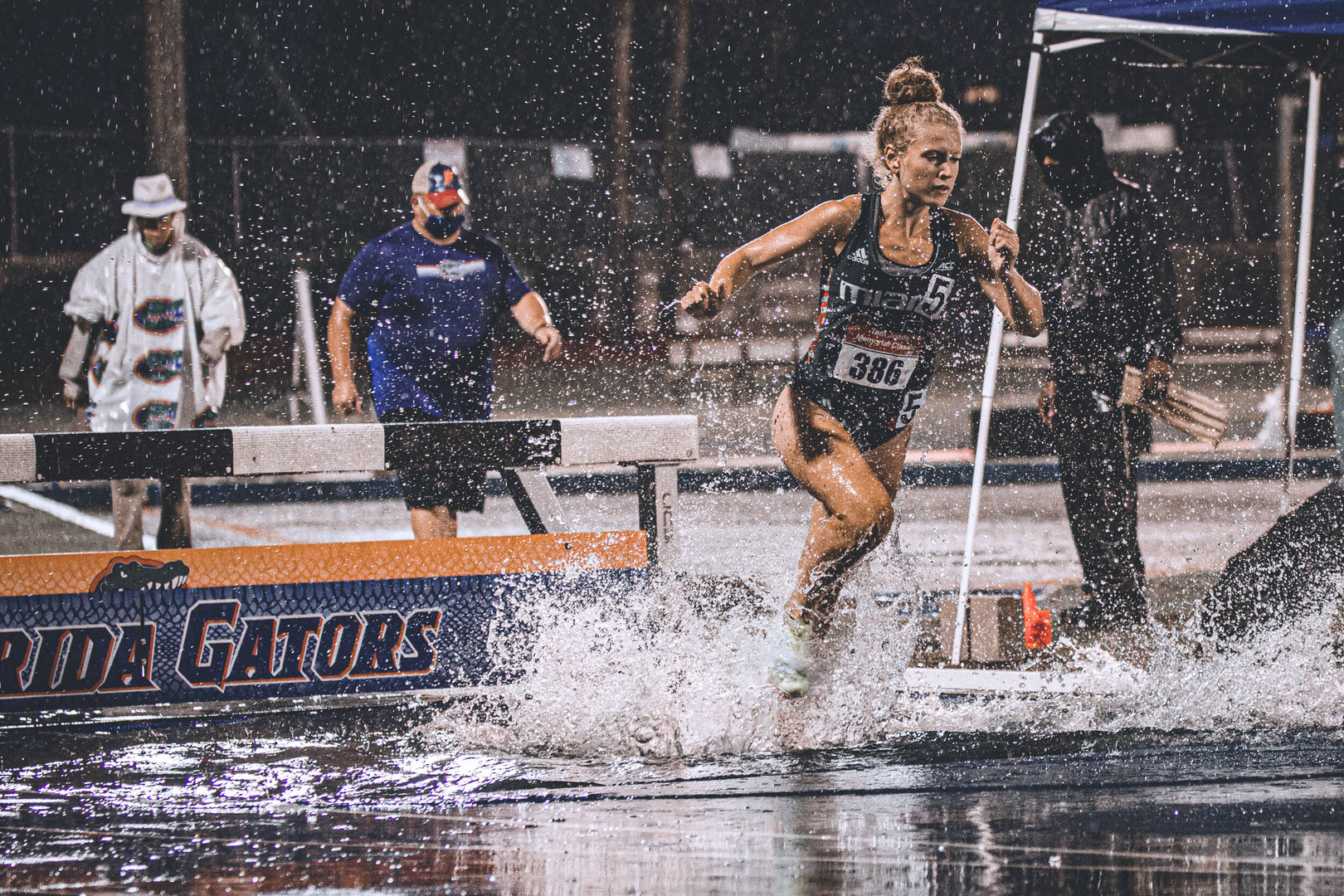 Johnson Boasts Steeplechase Program Record