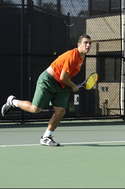 2012 Miami Hurricanes Men's Tennis Photo Day