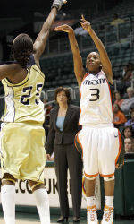 Women's Basketball Drops Second Straight to Georgia Tech