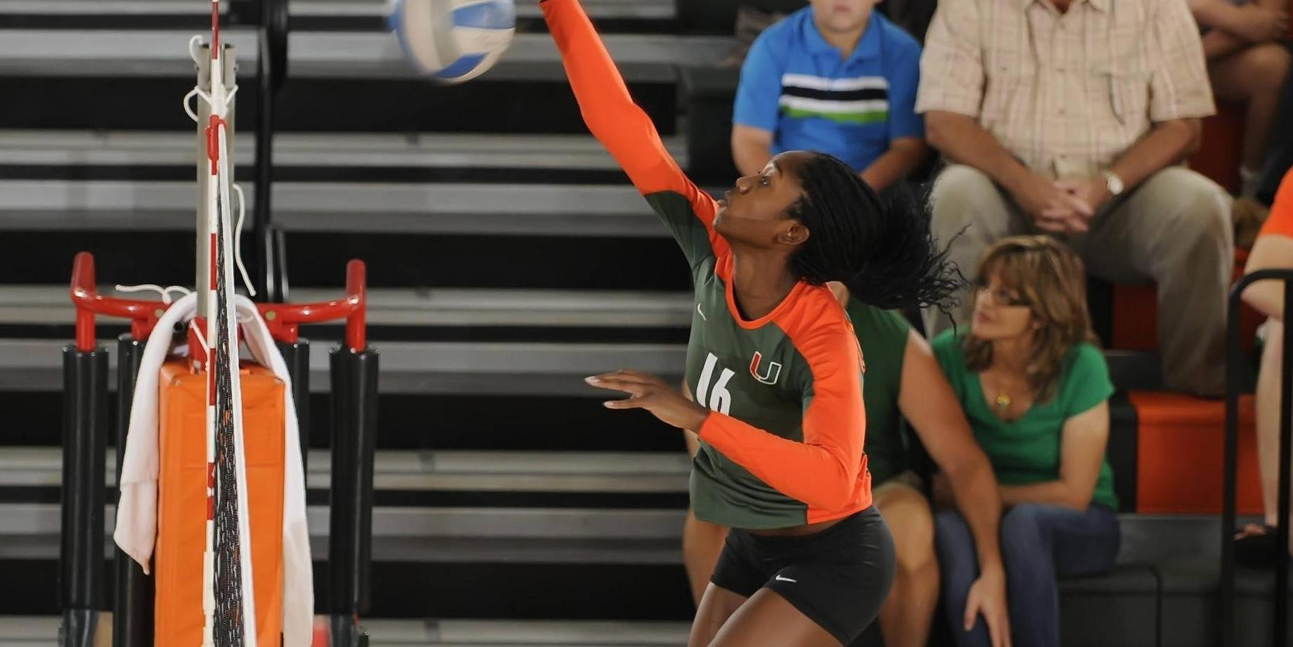 @CanesVB Earns Four Nods on All-ACC Team