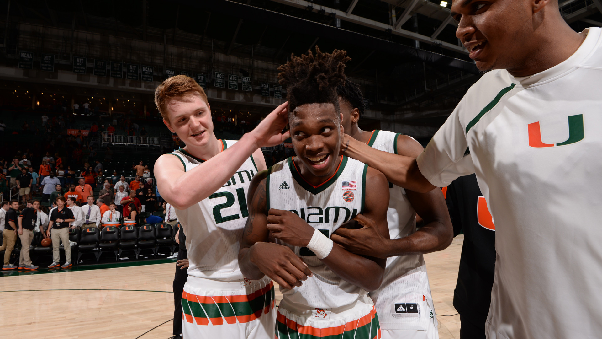 Last-Second Heroics Push Miami Past Boston College, 79-78