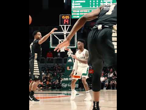 Canes Hoops vs. Wake Forest | Highlights | 1.13.19