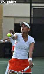 No. 11 Women's Tennis Blanks No. 30 Virginia, 7-0