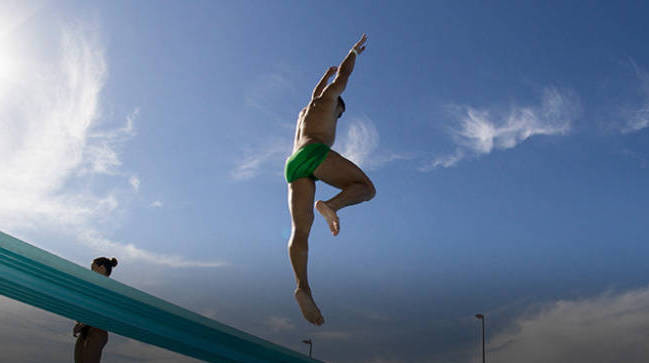Herrera Qualifies for Finals in 1-Meter at NCAAs