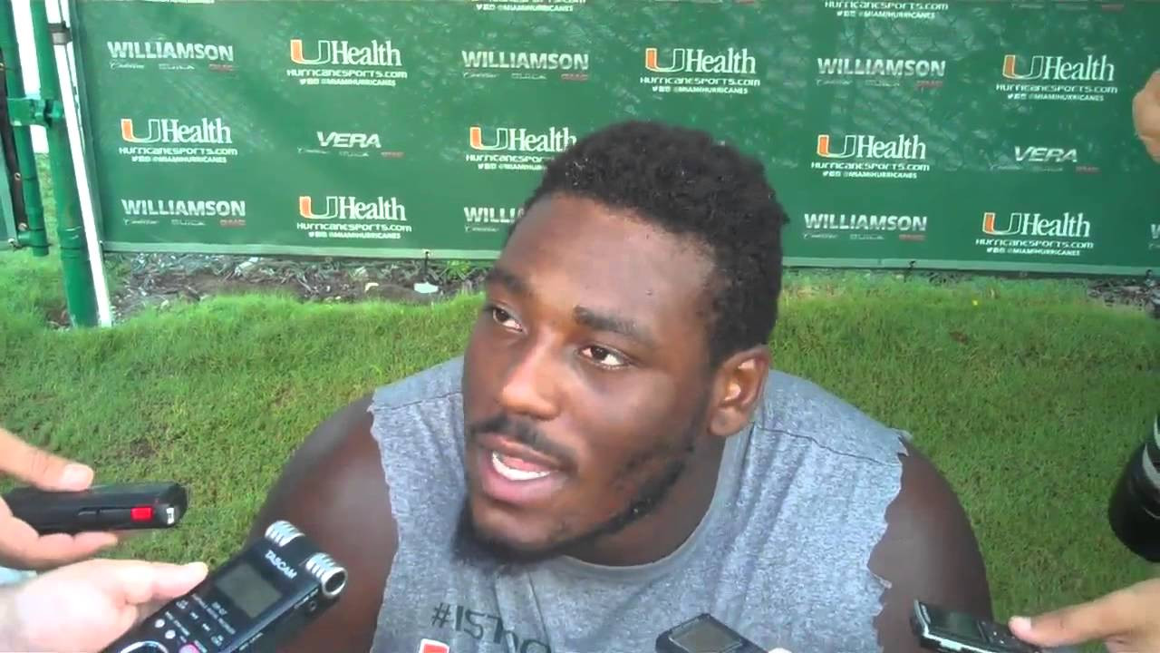 Olsen Pierre #CanesCamp - Aug. 7 2013