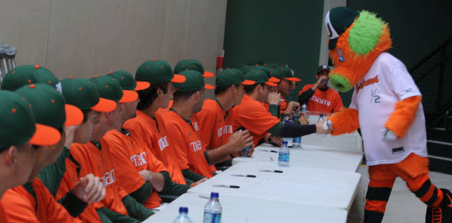 Canes Host Annual FanFest and Alumni Game