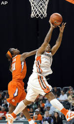 No. 7 Miami Dominates Clemson, 68-47