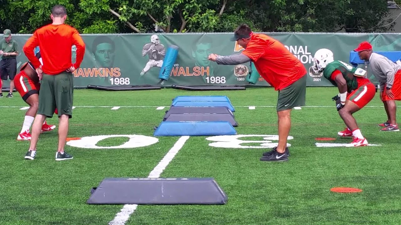 #CanesCamp Day 3: Coach Golden With Linebackers