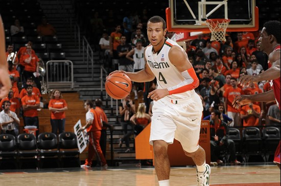 2012 Miami Hurricanes Men's Basketball vs Florida Southern