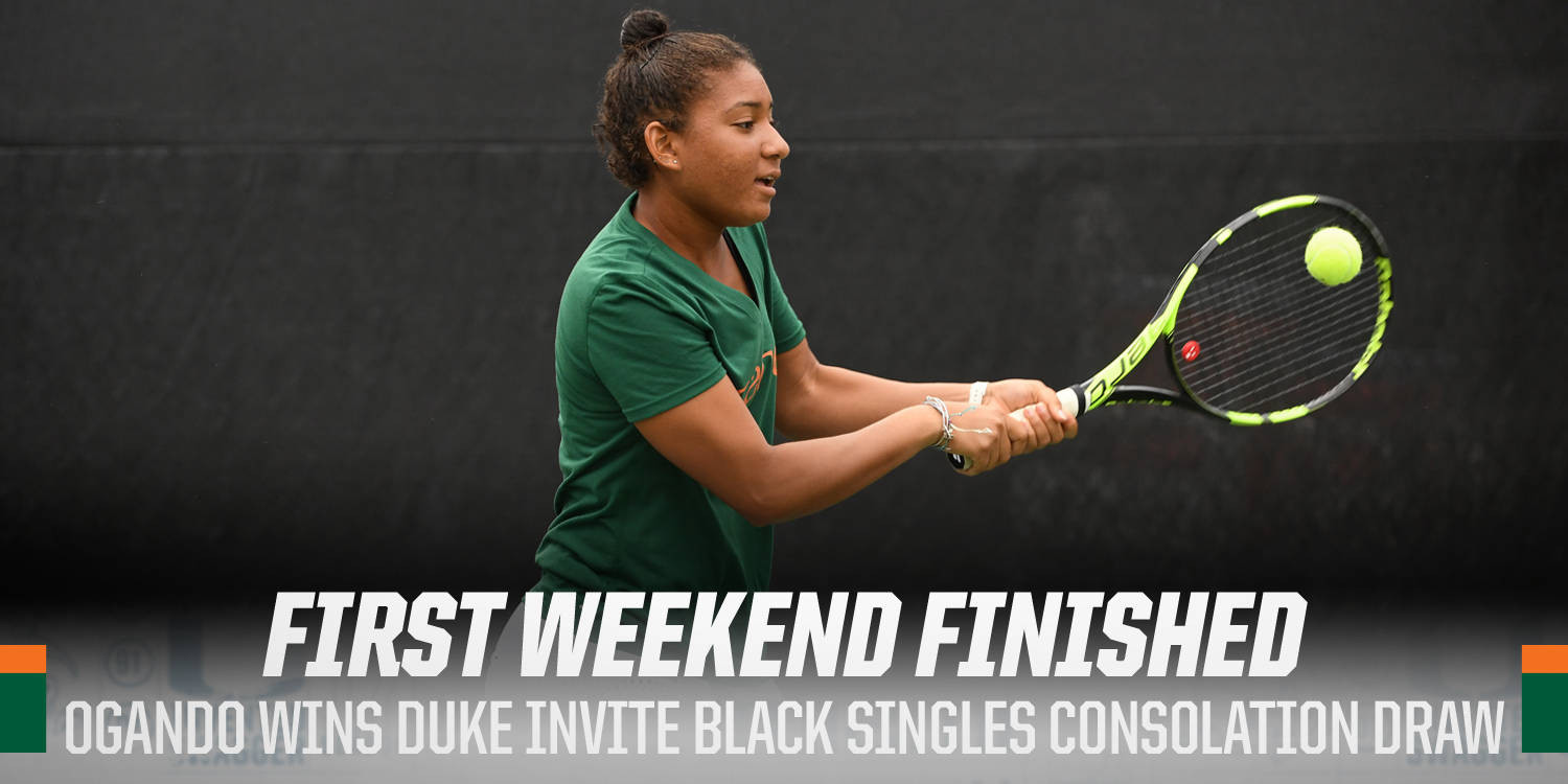Ogando Closes Strong at Duke Bonk Invitational