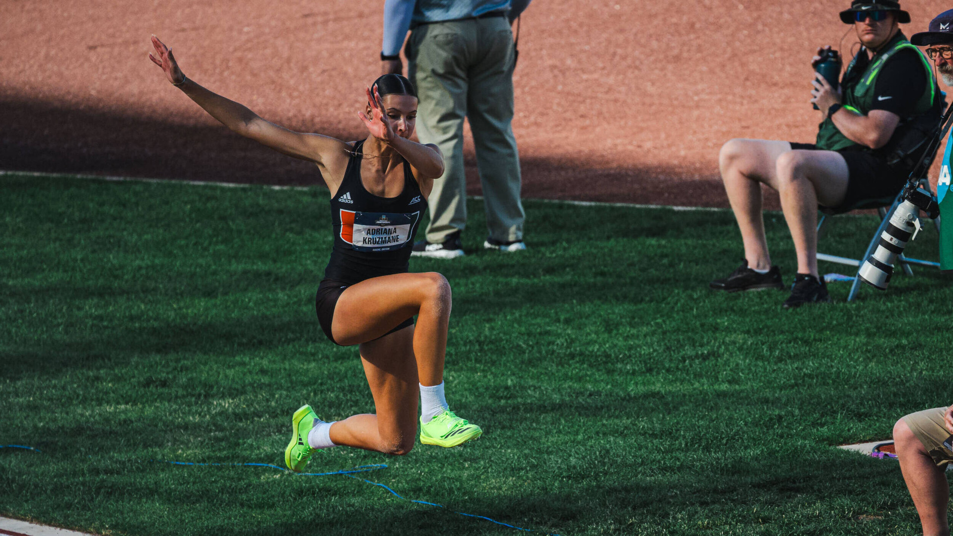 Kruzmane Places Ninth in Triple Jump at NCAA Championships