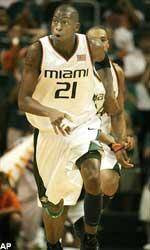 Former Hurricane Darius Rice Taken in the 2004 CBA Draft