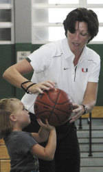 Miami's Katie Meier Heads Key West PAL Clinic