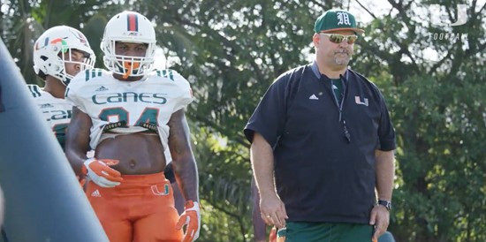 Spring Ball 2017 | Canes Football | Craig Kuligowski Mic'd Up