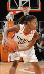 Williams Leads No. 13 Canes Over No. 5 Maryland, 75-63