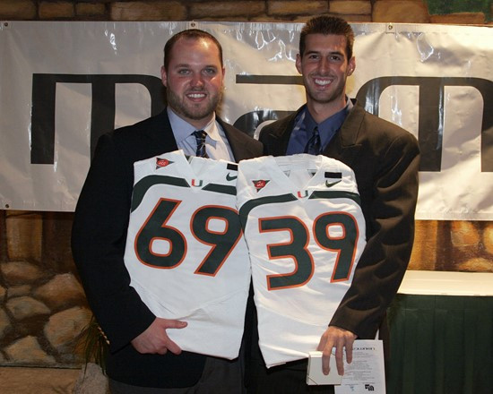 2007 UM Football Awards Ceremony on December 2, 2007 at Jungle Island