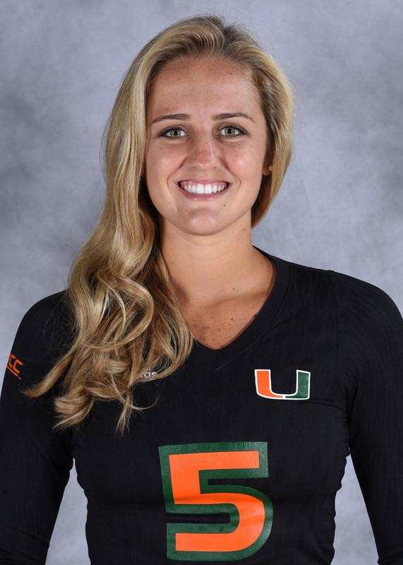 Haley Templeton - Volleyball - University of Miami Athletics