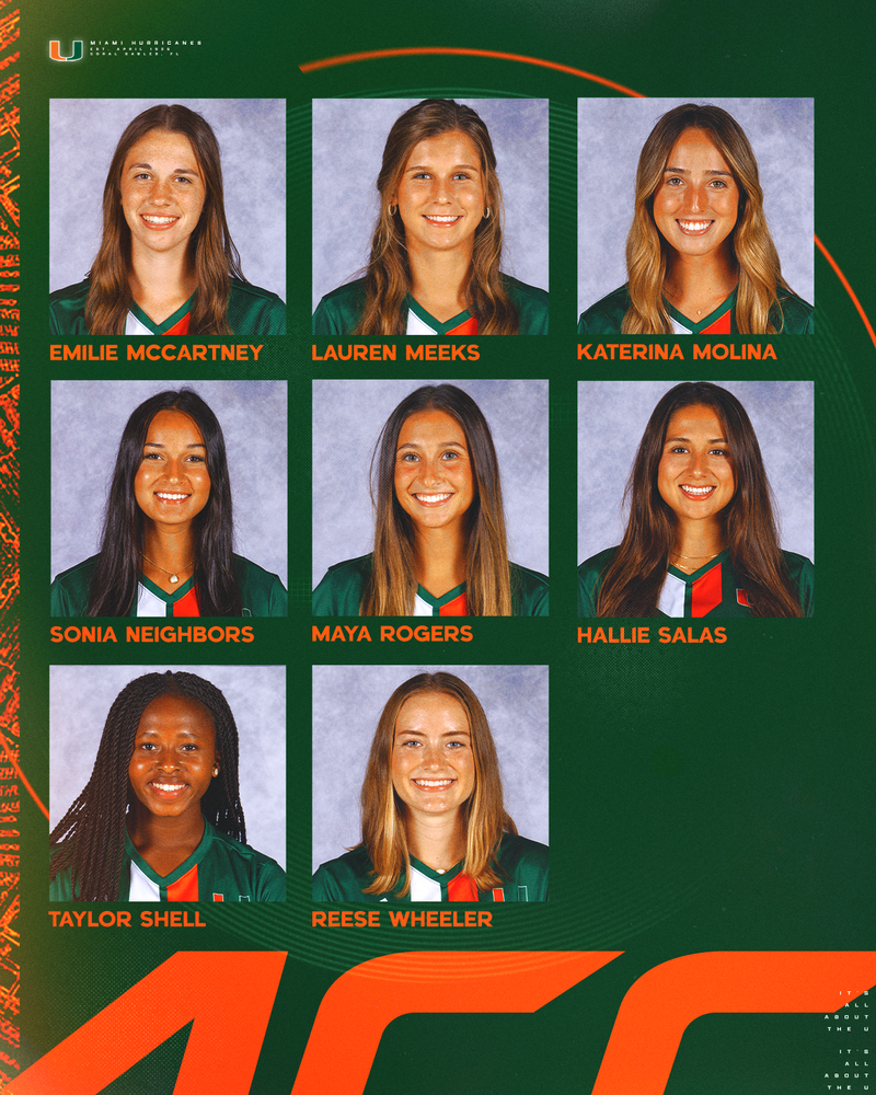 WSOC ALL-ACADEMIC TEAM GRAPHIC