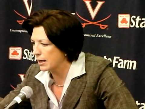 Katie Meier Virginia Post-Game Press Conference Jan. 6, 2011