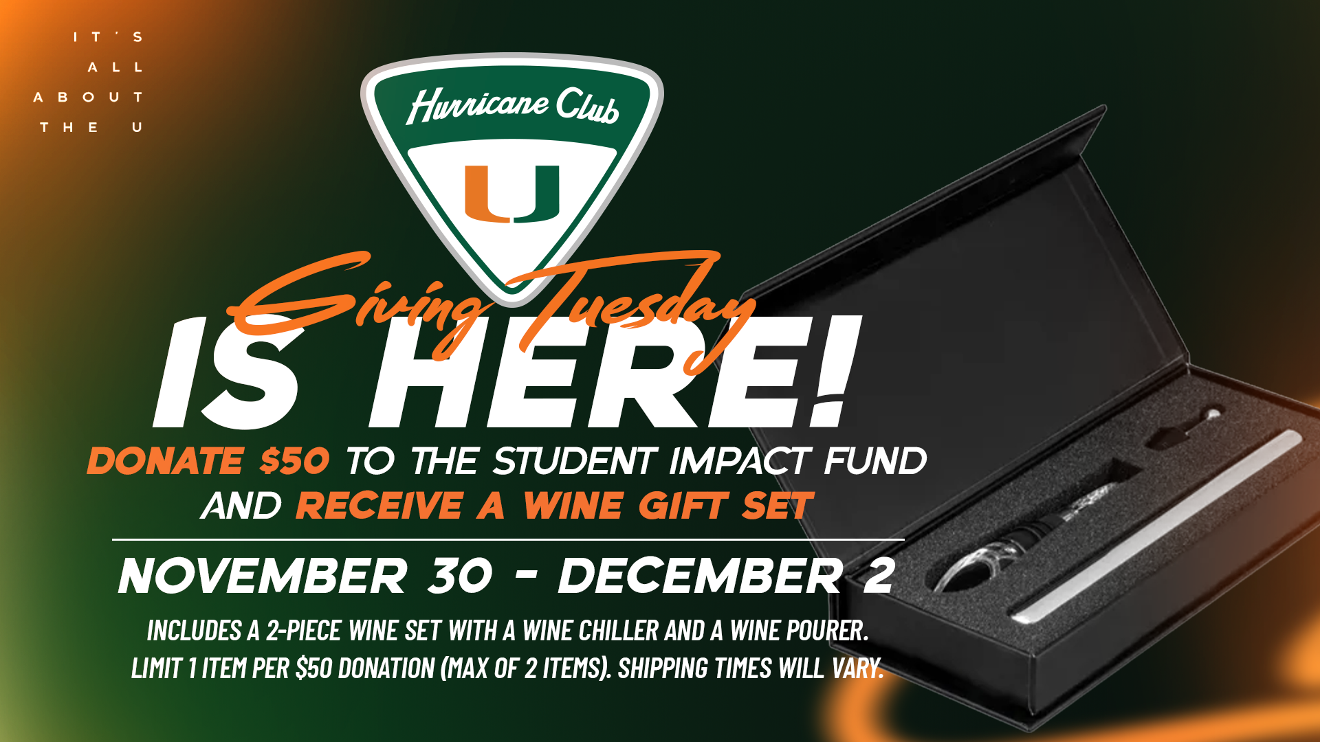 Giving Tuesday is HERE!