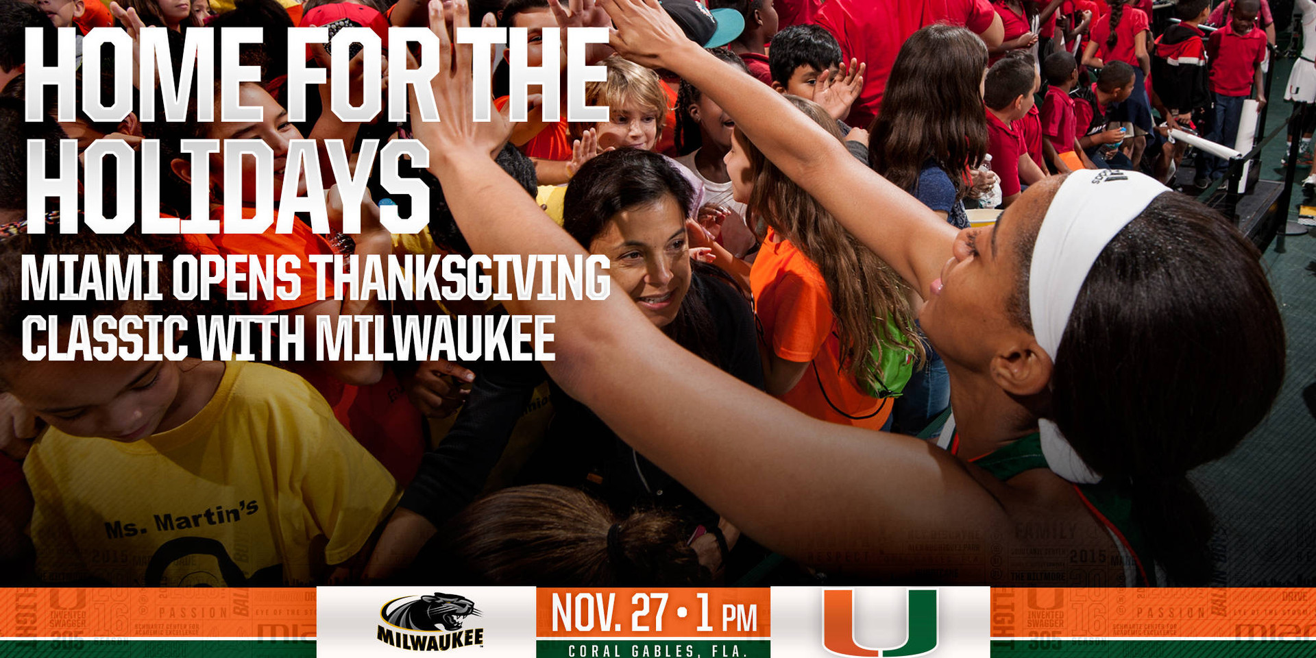 @CanesWBB Begins Thanksgiving Classic vs. UWM