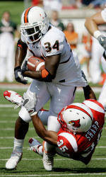No. 12 Cardinals Down No. 17 Hurricanes, 31-7