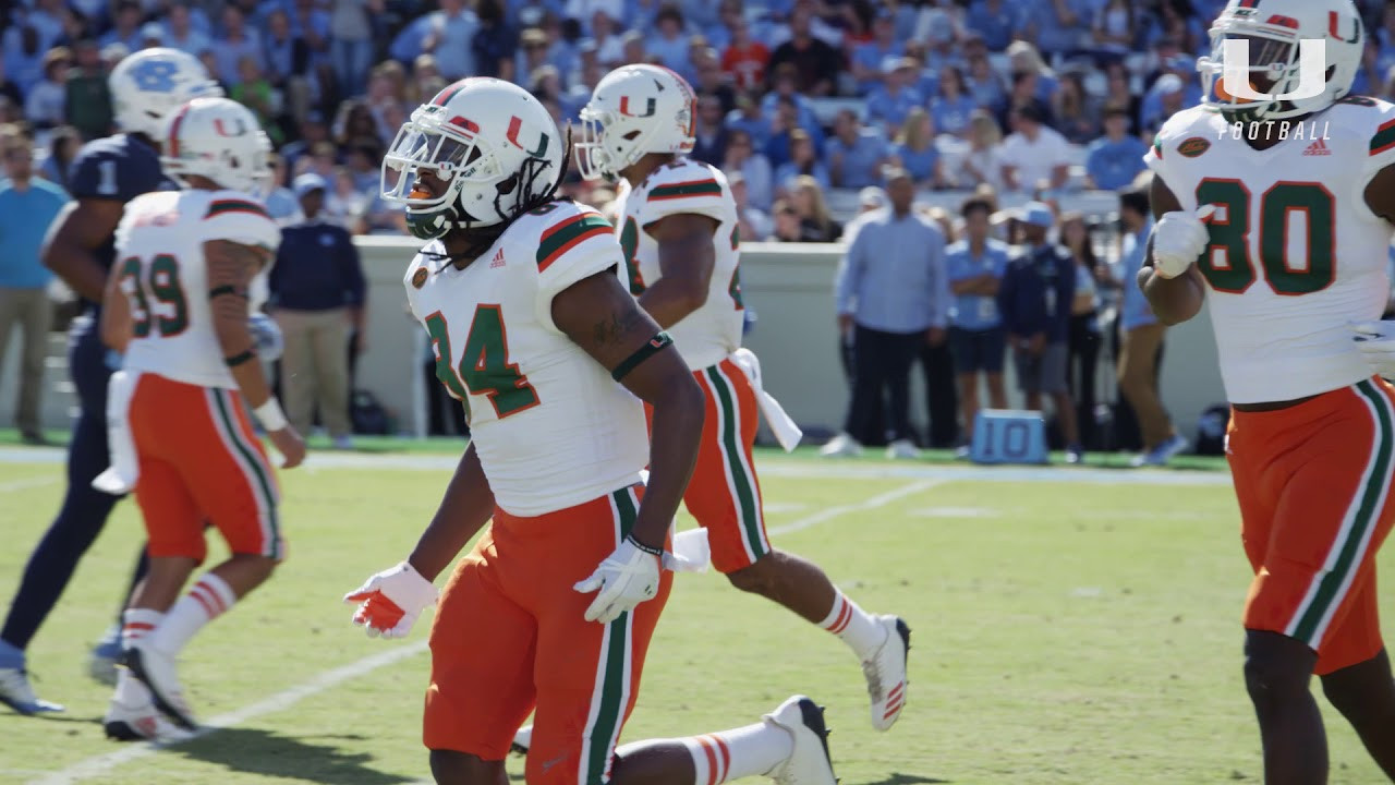 Miami vs. UNC | Offensive Highlights | 10.28.17