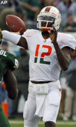 No. 19 Miami Routs USF, 31-10