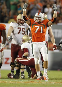 Miami vs. Boston College - 11/25/11