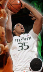 Miami's Kadji, Scott and Larkin Earn All-ACC Accolades