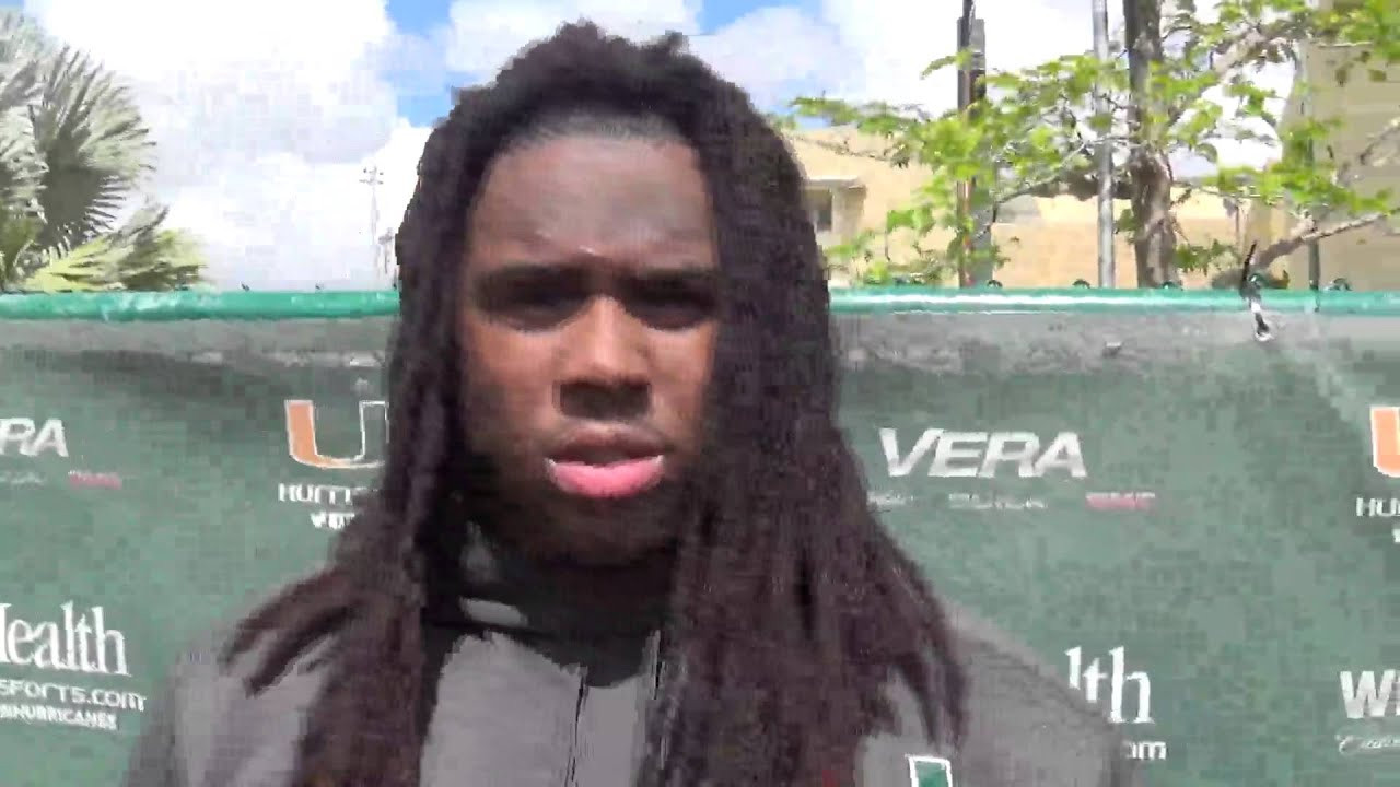 Michael Wyche - Spring Practice (March 3)