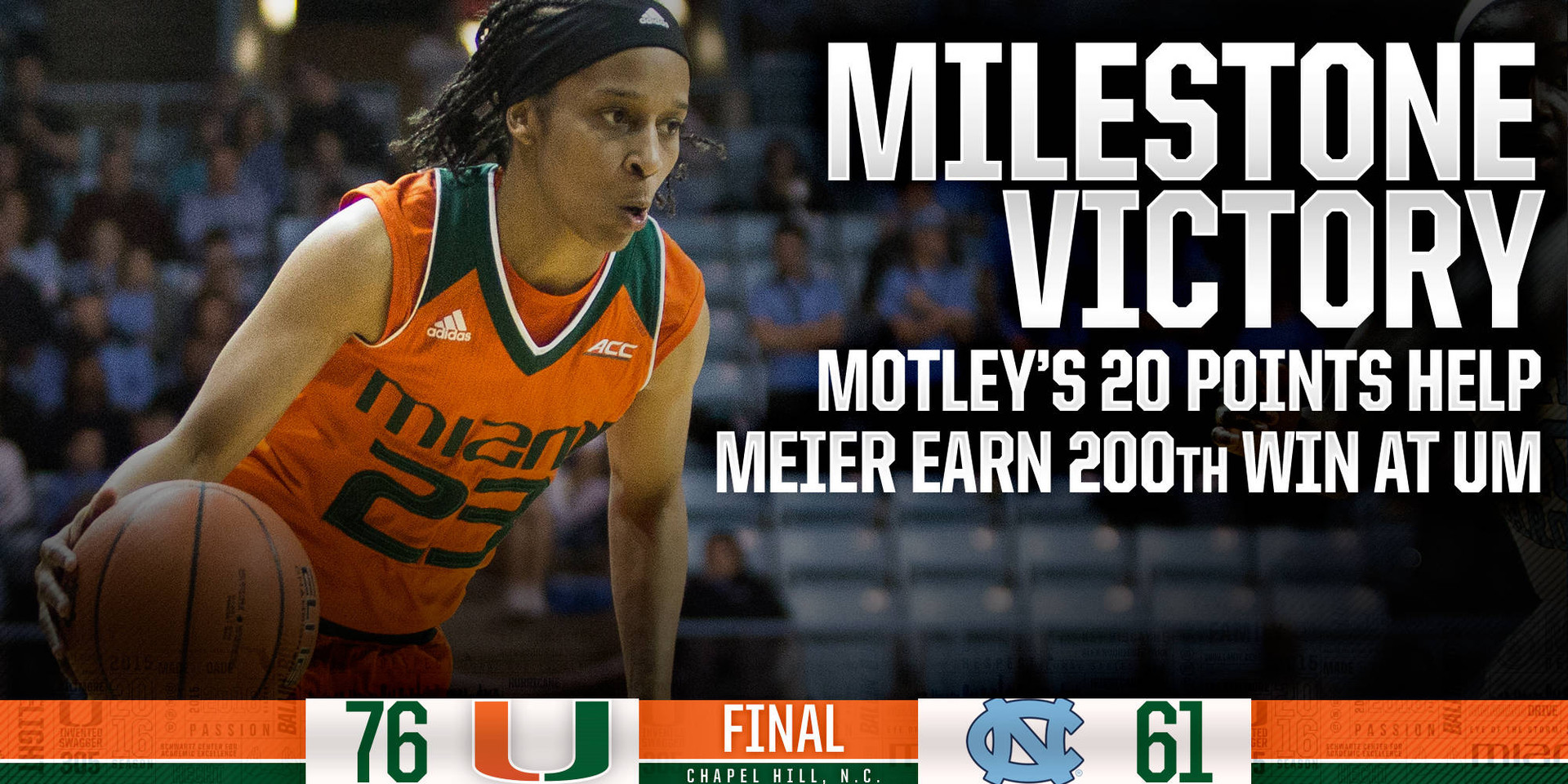 MILESTONE VICTORY: Meier Wins 200th at Miami