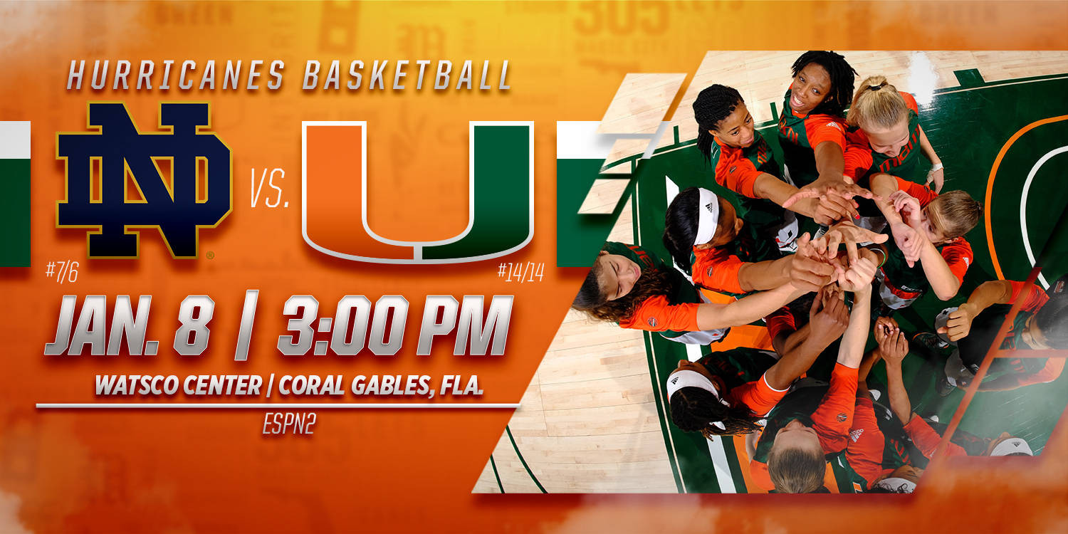 @CanesWBB Set to Host No. 7/6 Notre Dame